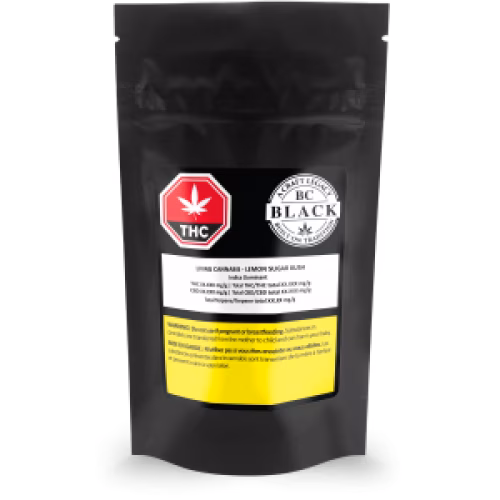 BC Black x Living Cannabis - Lemon Sugar Kush