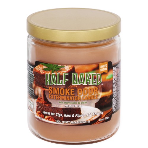 SMOKE ODOR CANDLE 13OZ HALF BAKED