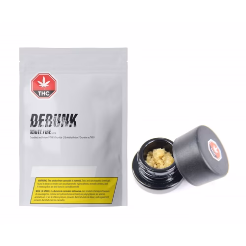 DEBUNK - White Fire Sativa Crumbled & Infused