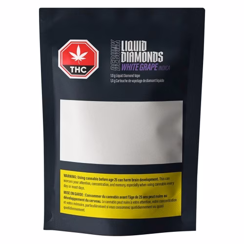 DEBUNK - White Grape Liquid Diamond 510 Thread Cartridge