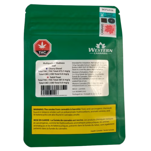Western Cannabis - Multipack Of Madness Kief