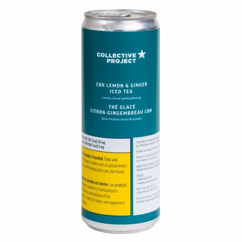 Collective Project - CBN Lemon Ginger Iced Tea