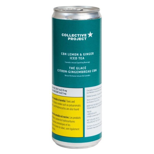 Collective Project - CBN Lemon Ginger Iced Tea