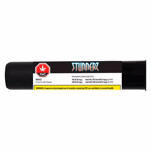 Stunnerz - Stunnerz Indica Pre-Rolls (Frosted Kush)