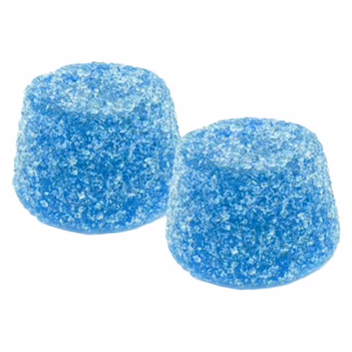 Blue Raspberry Burst Resin Gummies