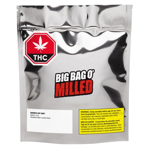 Big Bag O' Buds - Where's My Car Milled Flower