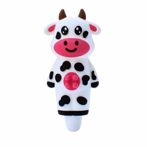4" Cow Silicone Pipe