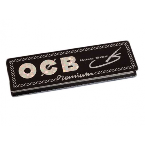 OCB - PREMIUM BLACK ROLLING PAPERS - KING SIZE
