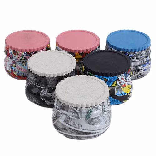 SILICONE TOP GRINDING JARS