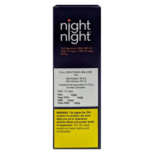 NightNight - Full Spectrum CBN+CBD Oil