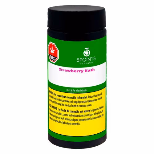 5 Points Cannabis - Strawberry Kush