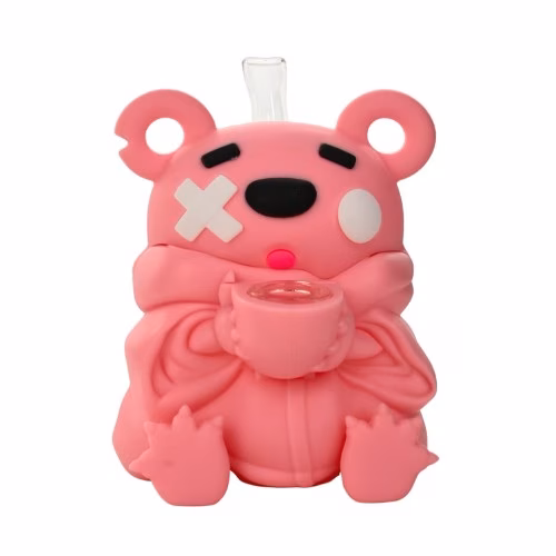 5" Scarbear Silicone bong