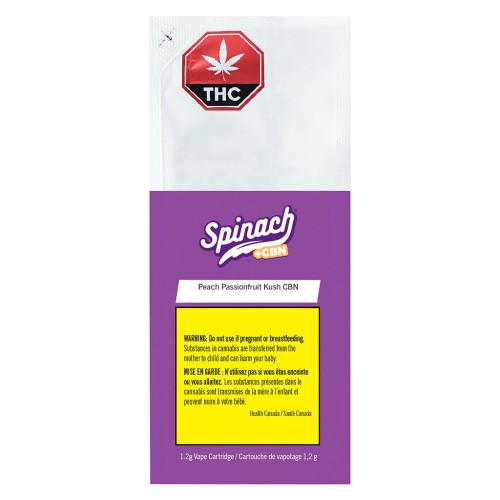 Spinach - Peach Passionfruit Kush 10:1 THC:CBN 510 Thread Cartridge