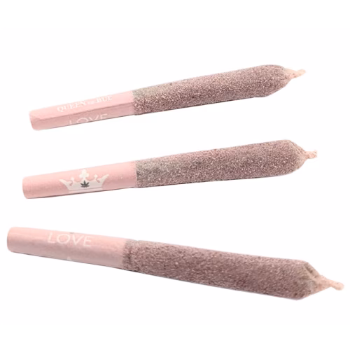 Queen of Bud - Rose Quartz Diamond Coated Infused Pre-Roll