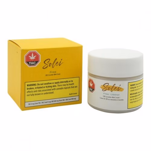 Solei - Free CBD Cucumber Mint