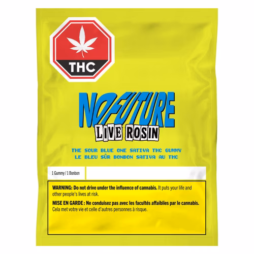NO FUTURE - The Sour Blue One - Live Rosin Sativa THC Gummy
