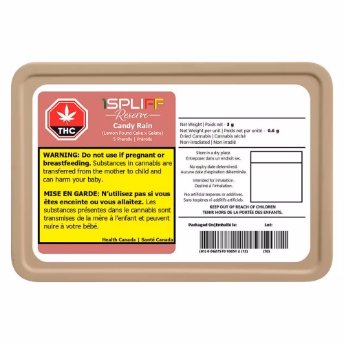 1Spliff Reserve - Candy Rain Premium Glass Tip