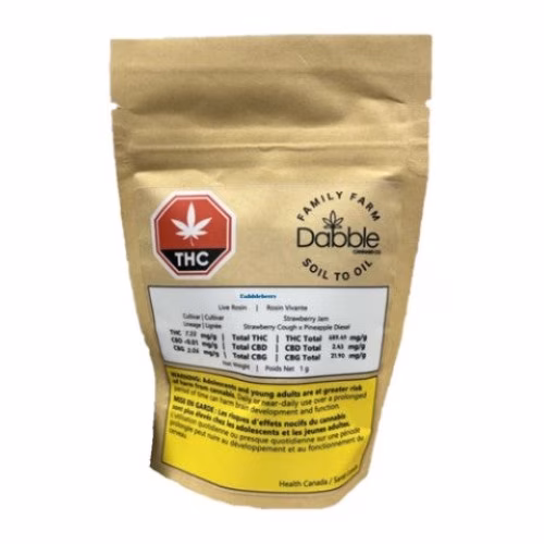 Dabble Cannabis Co. - Dabbleberry Live Rosin