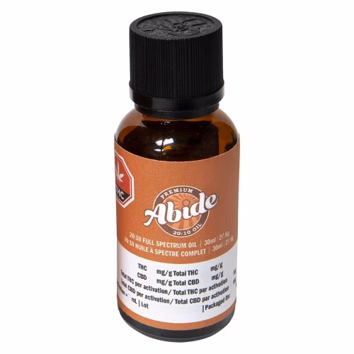 Abide - 20:10 THC:CBD Full Spectrum Oil