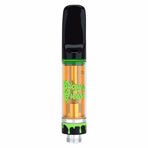 Sticky Greens - Orange Swirl 510 Thread Cartridge