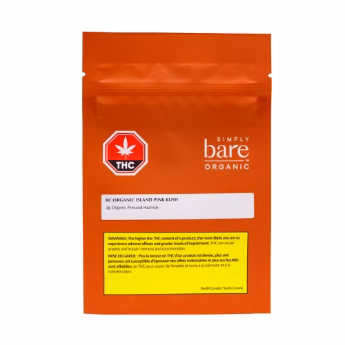 Simply Bare - Organic Island Pink Kush Hash