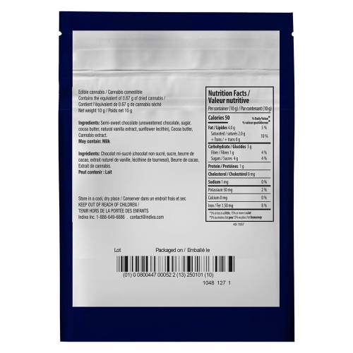 THC Dark Chocolate Bar image 3