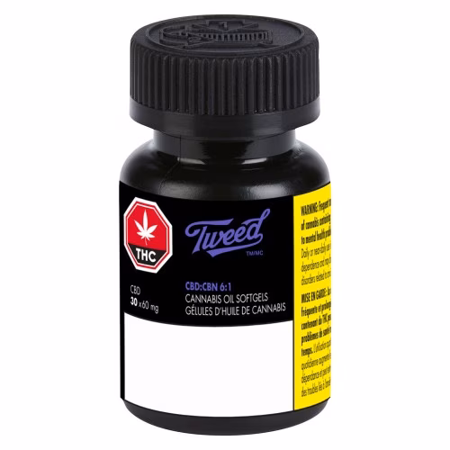 Tweed - CBD:CBN 6:1 Softgels