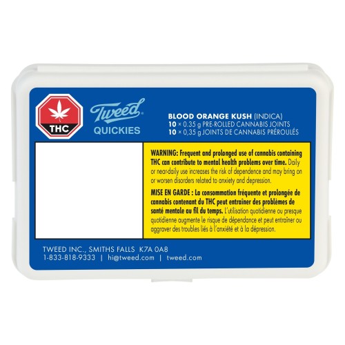 Tweed - Quickies Blood Orange Kush