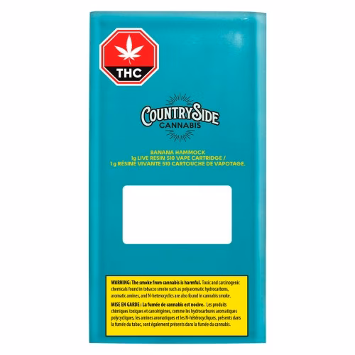 Countryside - Banana Hammock Live Resin 510 Thread Cartridge