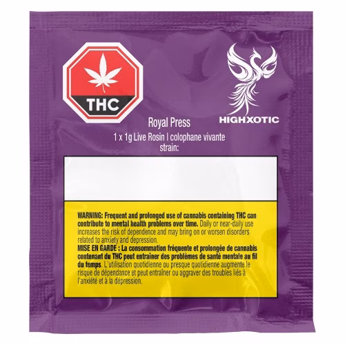 HighXotic - Royal Press Live Rosin ( Orange Cream)