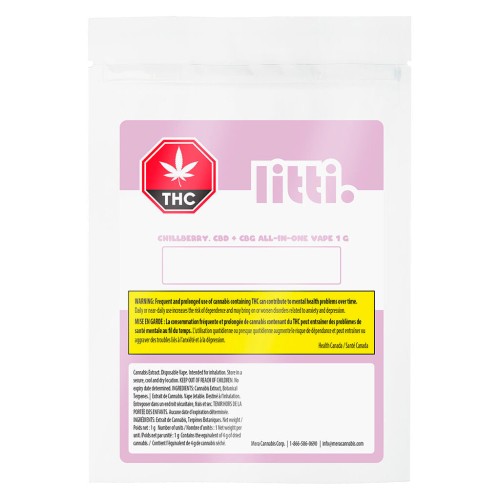 LITTI. - Chillberry CBD + CBG All-In-One (Chill Berry)