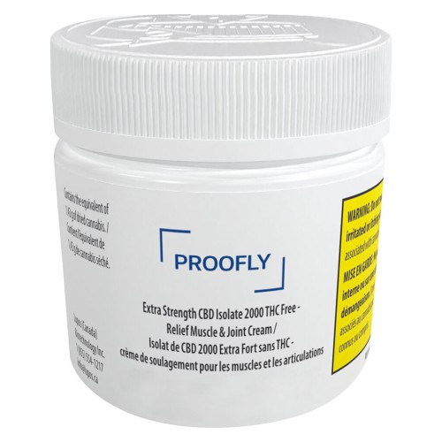 Proofly - Extra Strength CBD Isolate 2000 THC Free Relief Muscle Joint