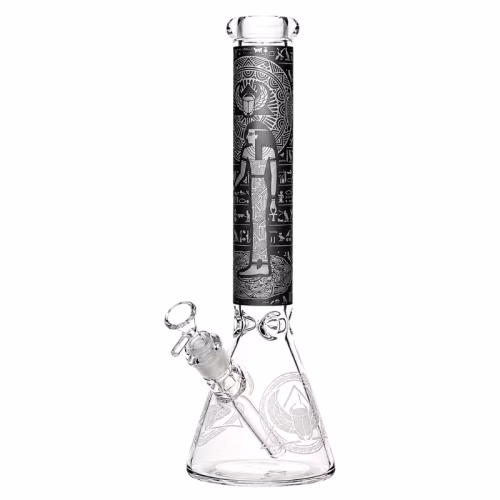 16" Mesoameican Glass Beaker