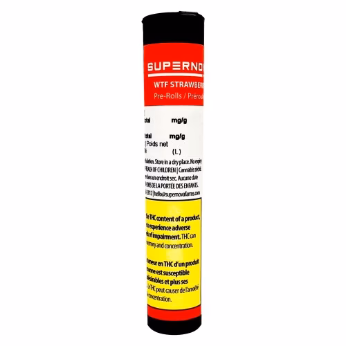 Supernova Farms - WTF (What the Fruit) Strawberry Pre-Roll