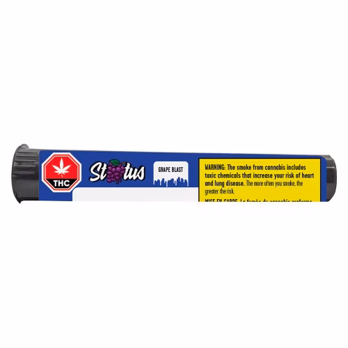 Status - Grape Blast Liquid Diamond Infused Kief Coated Blunt