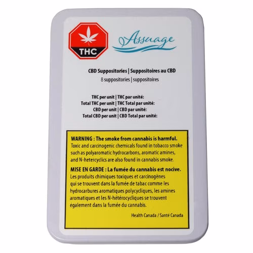 Assuage - CBD Suppositories