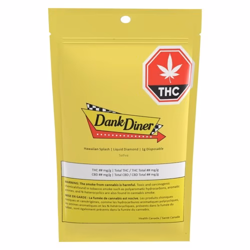 Dank Diner - Hawaiian Splash Liquid Diamond Disposable