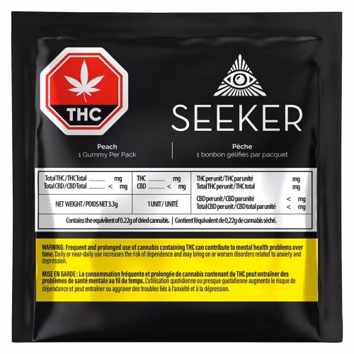 Seeker - Peach THC Gummy
