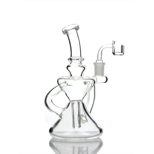 Dab Rigs - Glass - 5 Inch Dab Rig - Clear