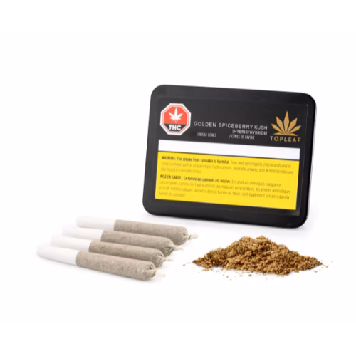 Top Leaf - Golden Spiceberry Kush Caviar Cones