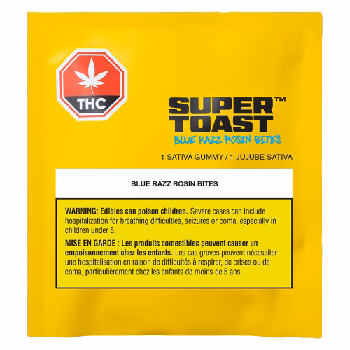 Super Toast - Blue Razz Rosin Bites (Multi-pack of 10)