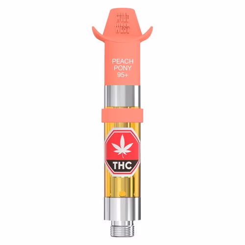 96+ Peach Pony Liquid Diamonds 510 Thread Cartridge