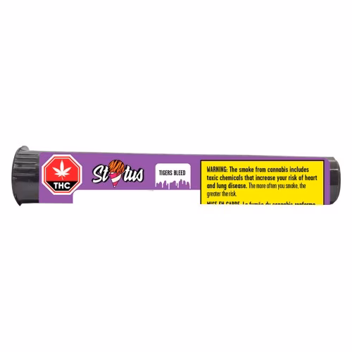 Status - Tigers Bleed Liquid Diamond Infused Kief Coated Blunt