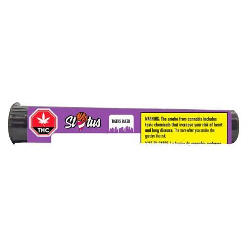 Status - Tigers Bleed Liquid Diamond Infused Kief Coated Blunt