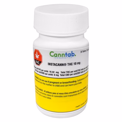 Canntab Therapeutics - INSTACANN CAPS 10 THC