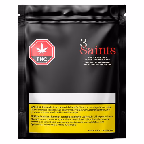 3Saints - Single Source Black Afghan Hash