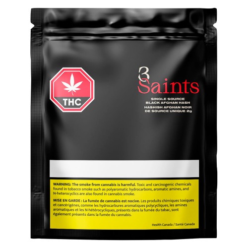 3Saints - Single Source Black Afghan Hash