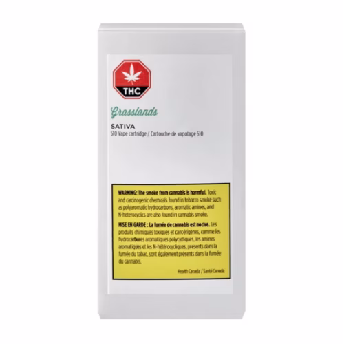 Grasslands - Sativa Full Spectrum 510 Vape Cartridge
