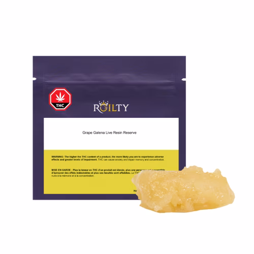 Roilty Concentrates - Grape Galena Live Resin Reserve
