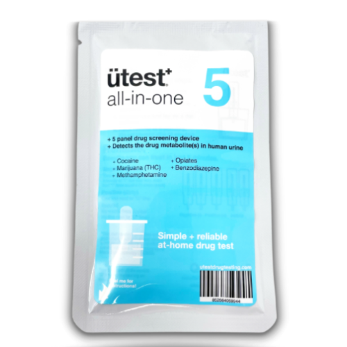 TEST KIT UTEST 5 PANEL TYPES